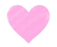 heart-free-image-pastel-04　青みがかった薄いピンク色