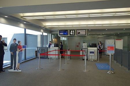 チャイナエアラインA350ビジネスクラス　関空から台北へ