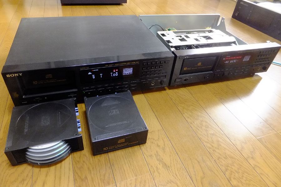 SONY 10連装CDプレーヤー、CDP-C910の修理復活 : Jazz工房 SONY 10連装CDプレーヤー、CDP-C910の修理復活 : Jazz工房