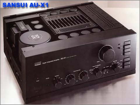 往年の銘機、山水、AU-X1 / TU-X1を治療する。 : Jazz工房Nishimuraの