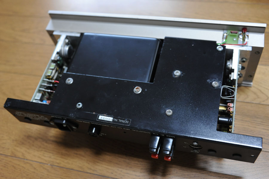 QUAD405パワーアンプをリペアする : Jazz工房Nishimuraの徒然 QUAD405パワーアンプをリペアする : Jazz工房Nishimuraの徒然