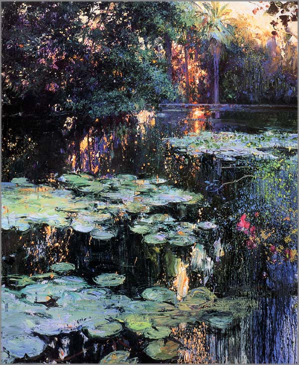 リャド カネットの睡蓮 | 絵画など美術品の販売と買取 | 東京