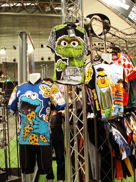 パールイズミ×セサミストリート クッキーモンスター サイクルジャージ