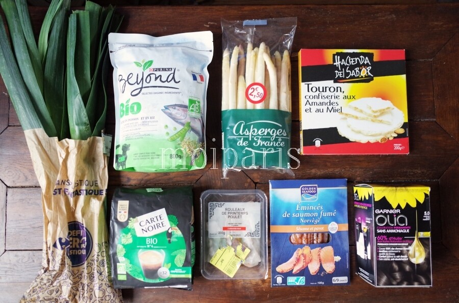 フランスのスーパー 旬の野菜や白髪染め パリ生活社ミルクとマカロン2