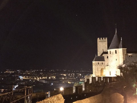 ライトアップのコンタル城３