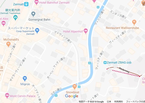 スネガ 地下ケーブルカー駅