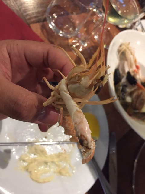 手長エビ