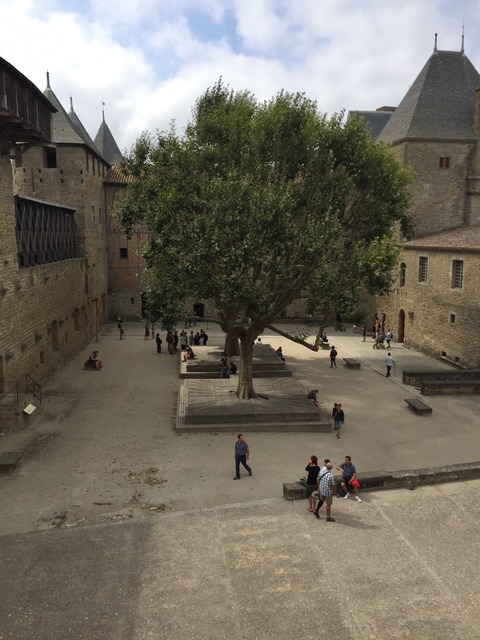 コンタル城からの風景