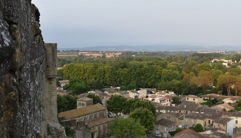 コンタル城からの眺め