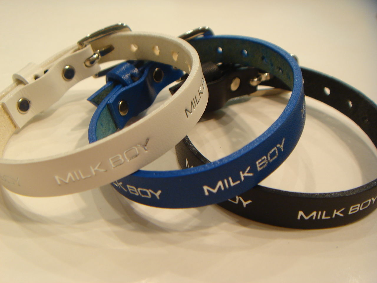 MILKBOY レザーリストバンド ミルクボーイ リストバンド（バングル 