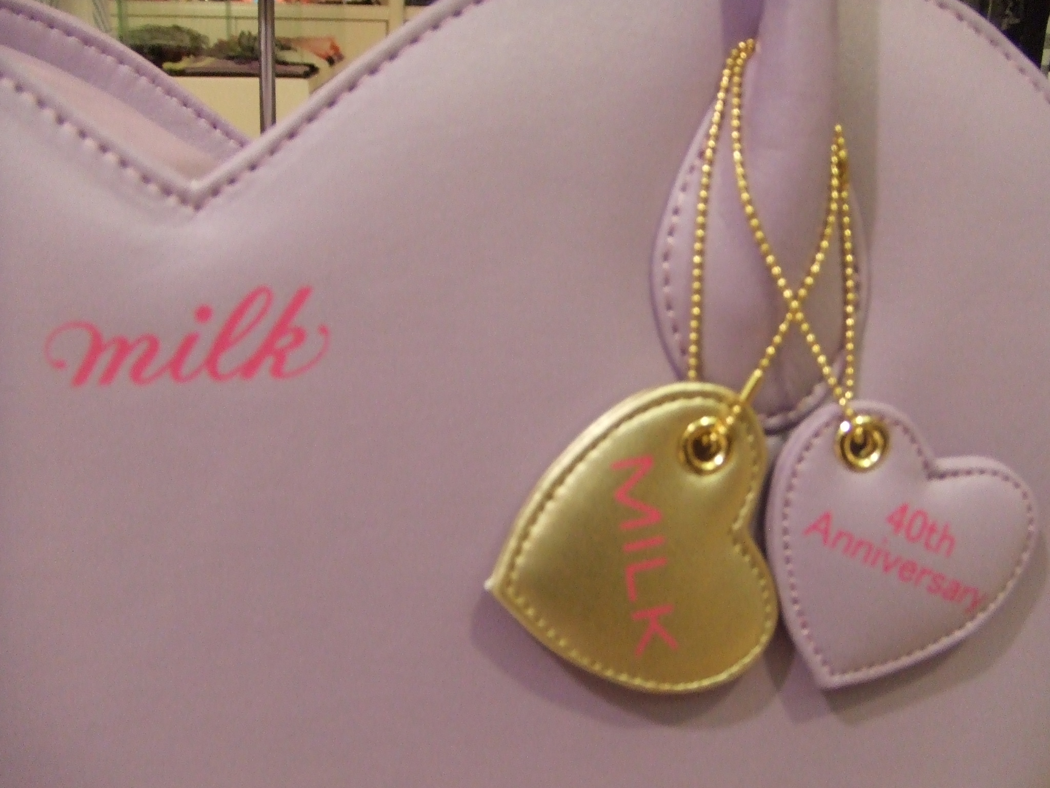 MILK> 40THハートBAG : MILK MILKBOY SAPPORO BLOG