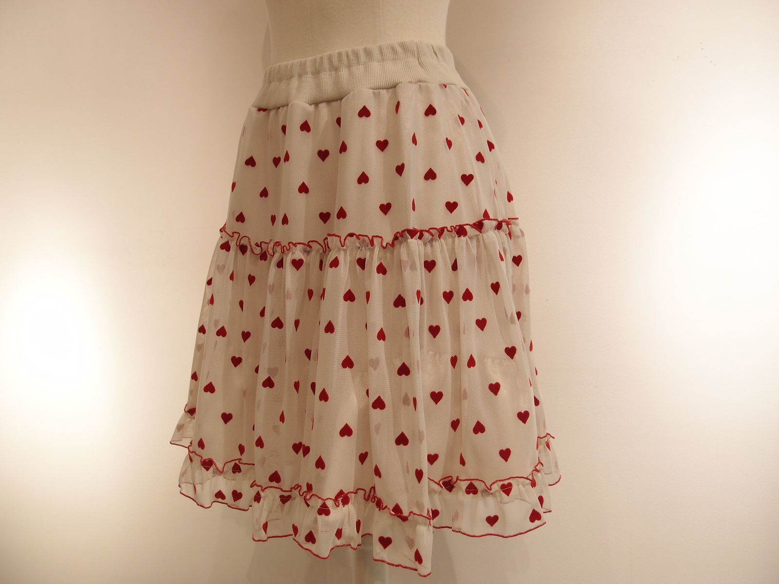 MILK＞ ハートチュールスカート ／ MILK クルーズ BAG : MILK MILKBOY 