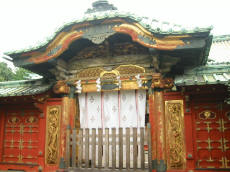 上野東照宮唐門