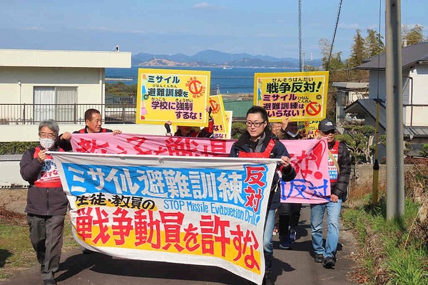 過疎化が進む学校周辺