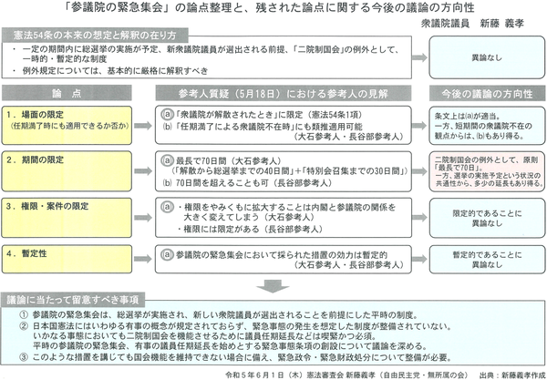 衆院憲法審新藤資料