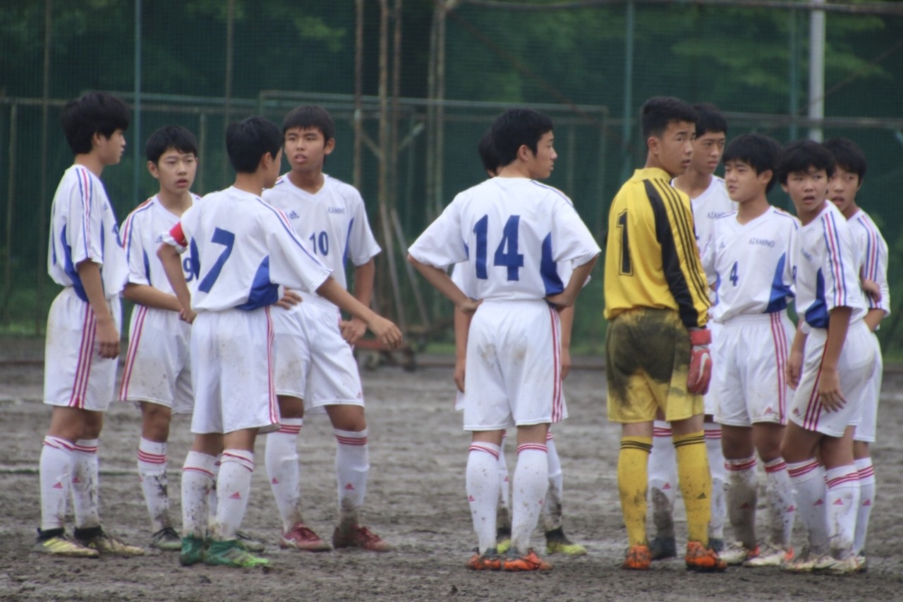 124 あざみ野中学校 Vs すすき野中学校 蹴球日々