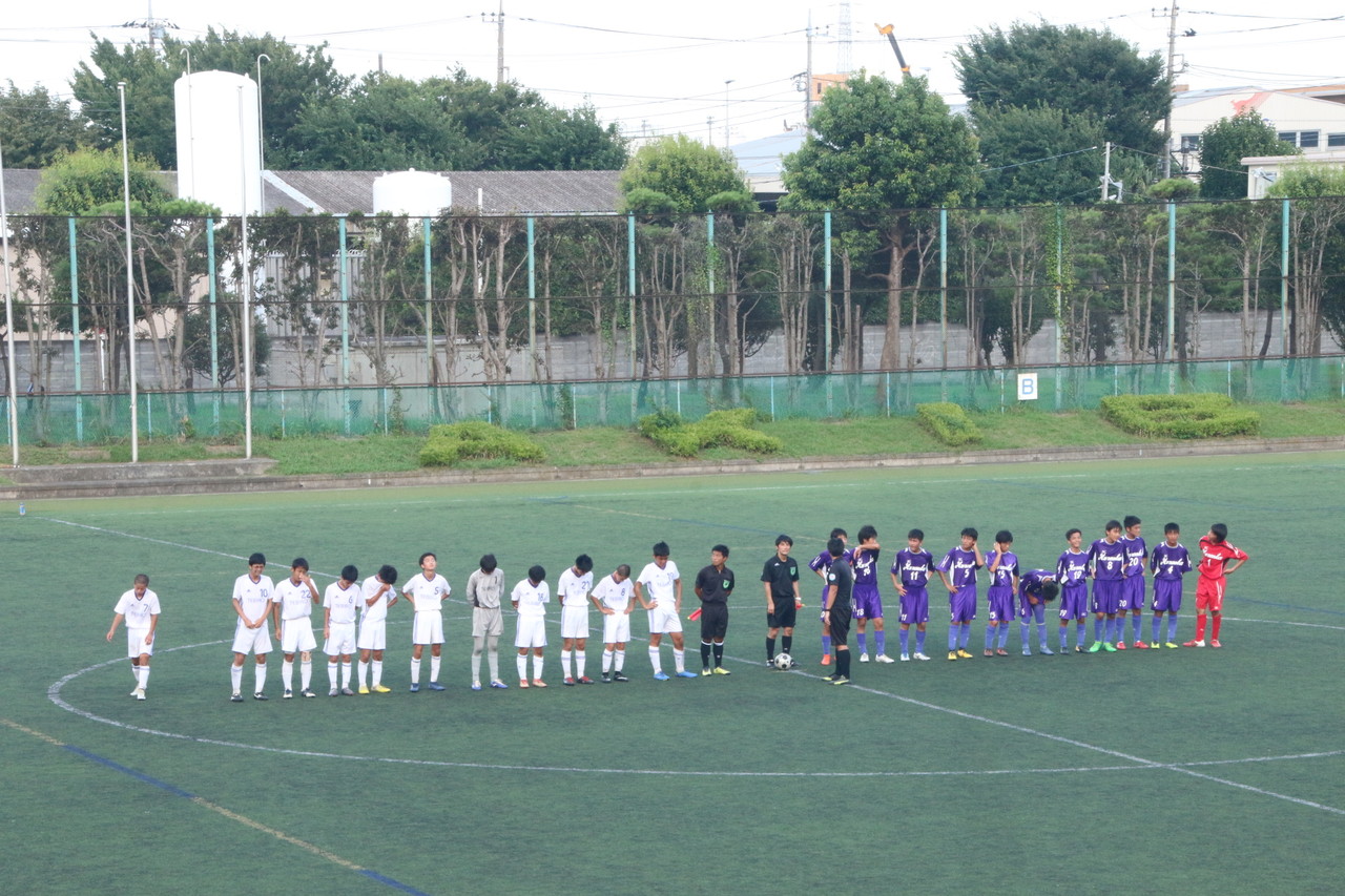 1 村岡中学校 Vs 手広中学校 蹴球日々