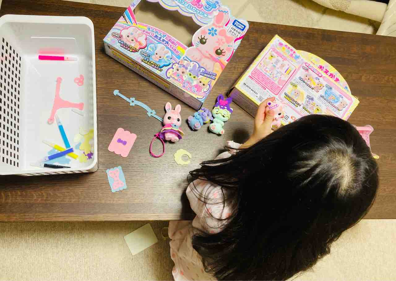 おえかき もふれんず 4歳半女の子 感想と注意点 : おひとりさま→高齢 