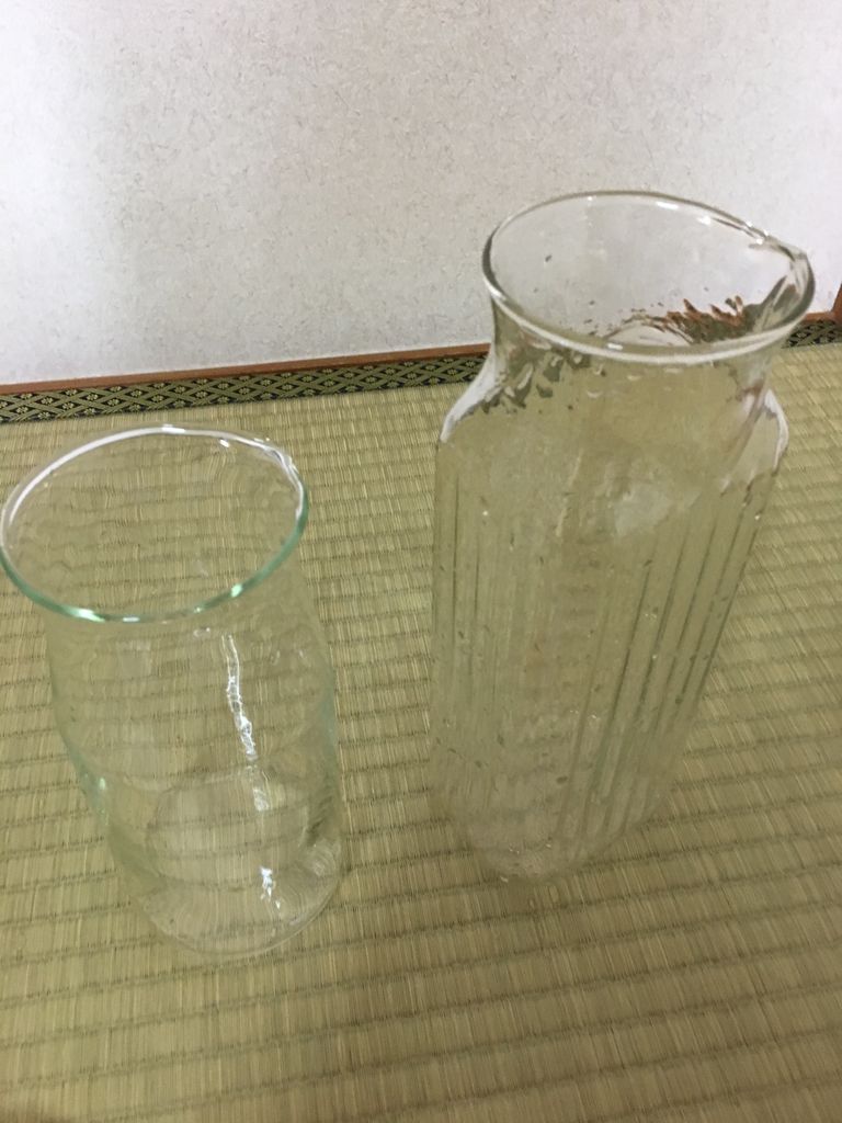 耐熱ガラスピッチャー比較 2か月使って無印がよかった おひとりさま 高齢シンママの徒然