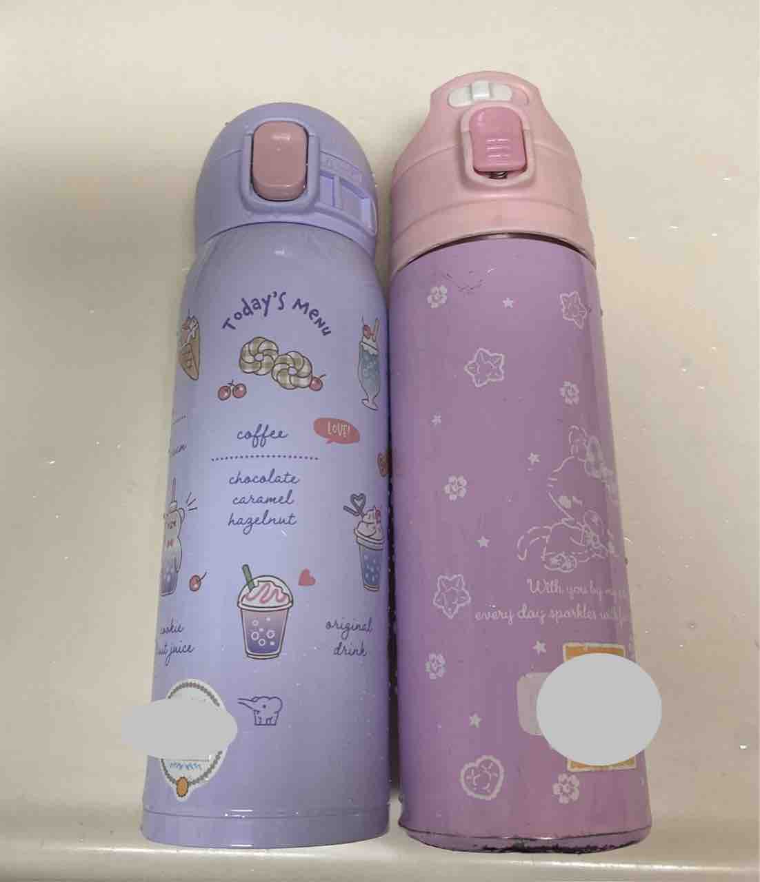 子どもの水筒 買い替えて正解！ 象印 氷が解けない！ セリアの底カバー  