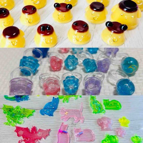 UVレジンデビュー 子どもより親がハマるパターン : おひとりさま→高齢