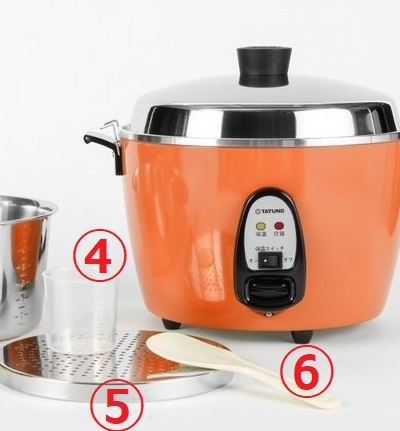 大同電鍋の使い方～(^o^)丿 : みみみちゃちゃボヌールモナ日記 （台湾