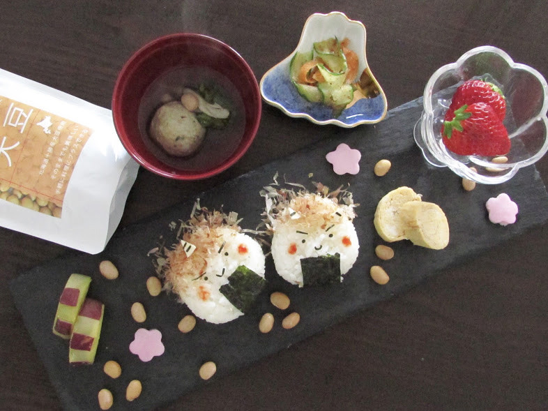 こどもごはん 節分キャラプレート みみ子とぽにょの美味しい楽しい親子ごはん