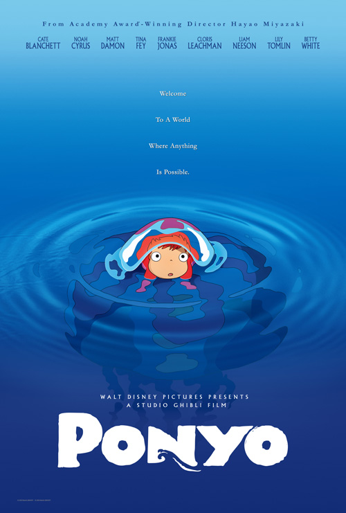 Ponyo 崖の上のポニョ 猫的額日記