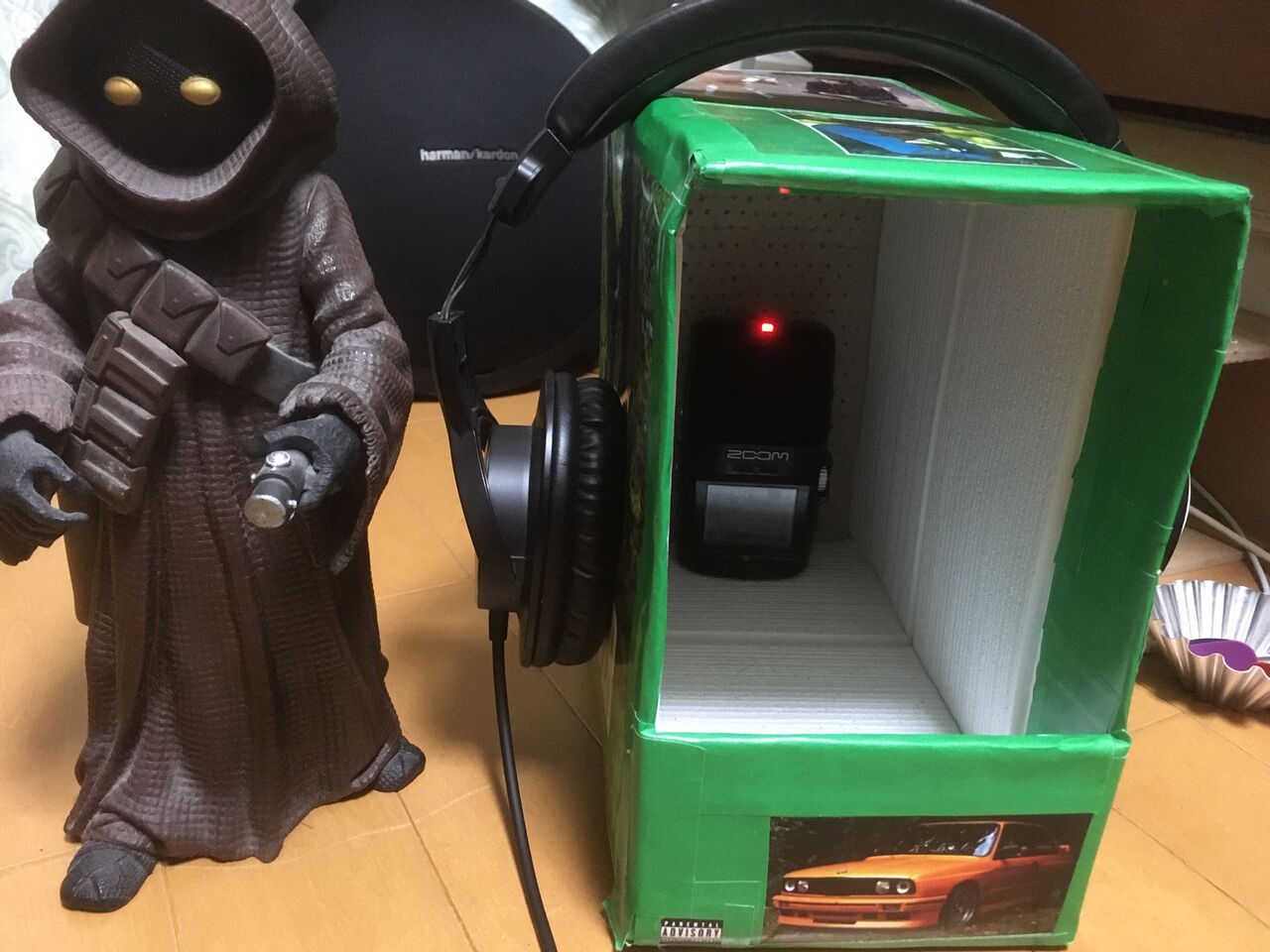 49 宅録日記5 自作防音箱 ミミミミズの自分語り物語