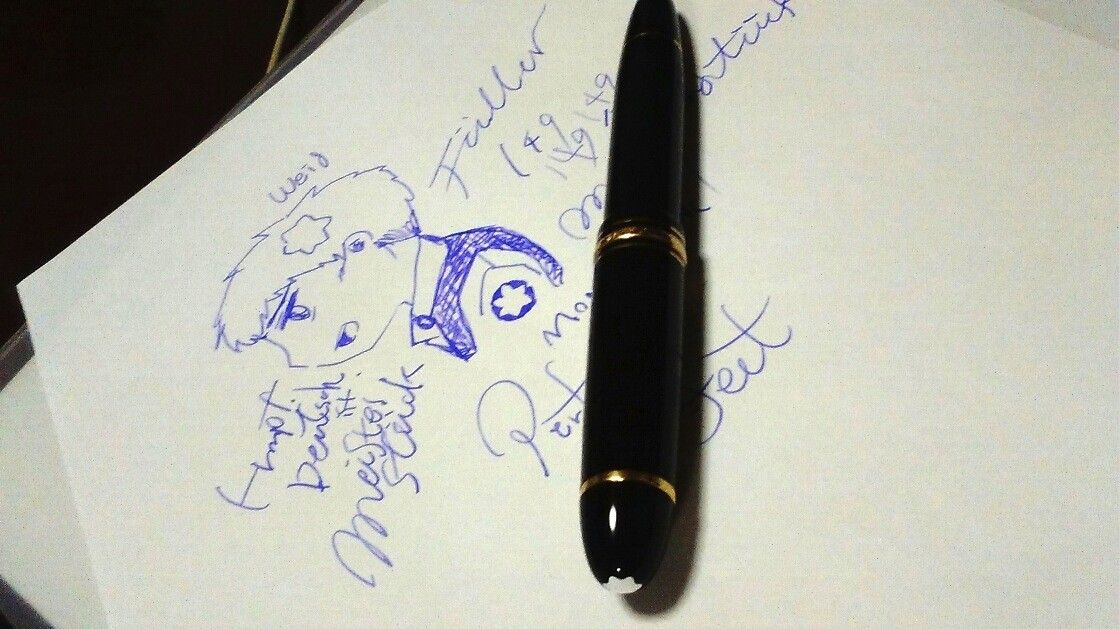 Monblanc モンブラン マイスターシュテュック149 後編 万年筆の覚え書き