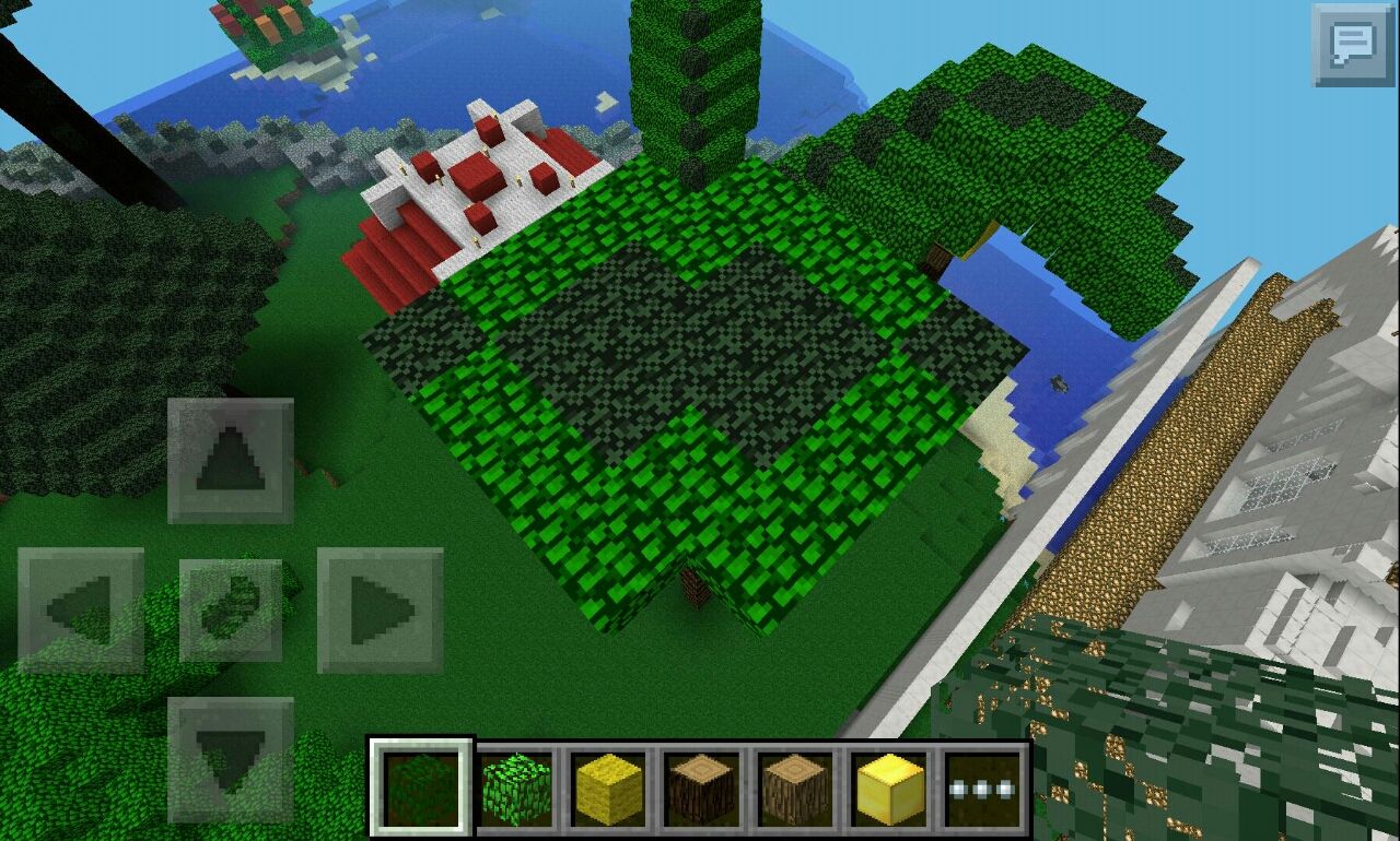 ヤシの木の作り方 初めてのマインクラフト Pe