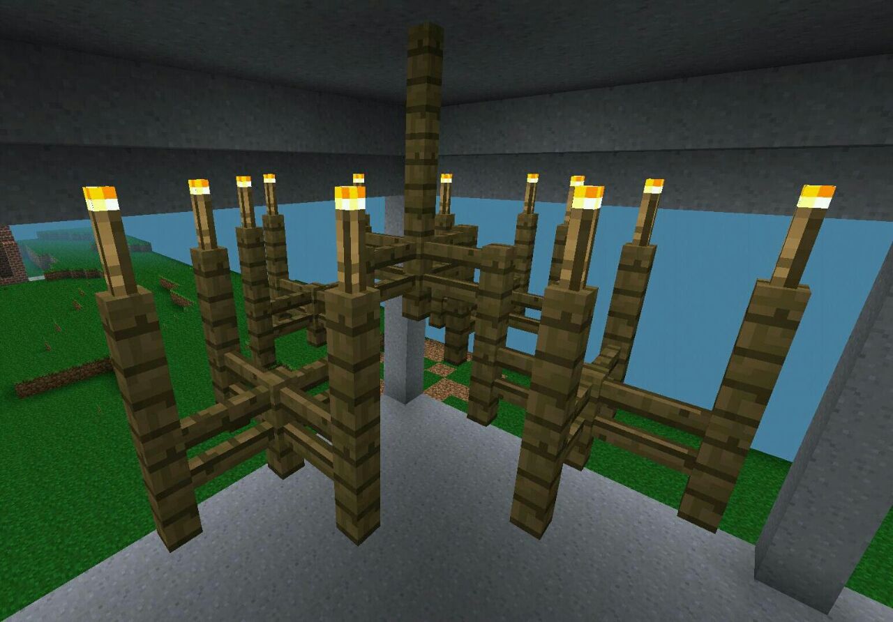 シャンデリア 画像追加 初めてのマインクラフト Pe