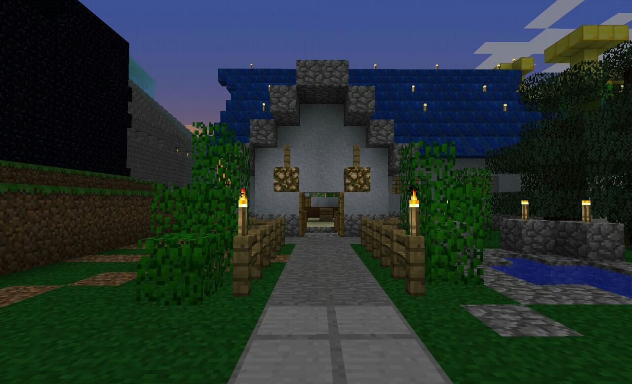 和室を作ってみたくて 初めてのマインクラフト Pe