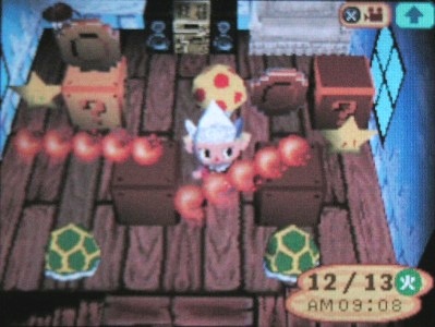 マリオ家具貰ってきました ２度目 とびだせ どうぶつの森 便り