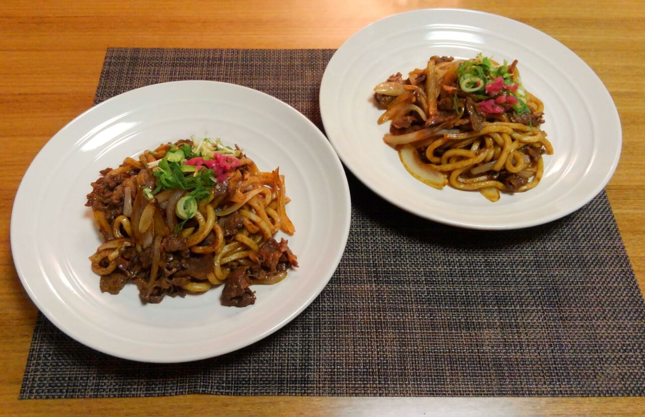 予定して選んでいた牛肉が 焼きうどん 水は方円の器に随う 予定して選んでいた牛肉が 焼きうどん 水は方円の器に随う