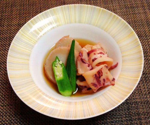 セレベスみっけ 小いかとセレベスの炊いの 水は方円の器に随う