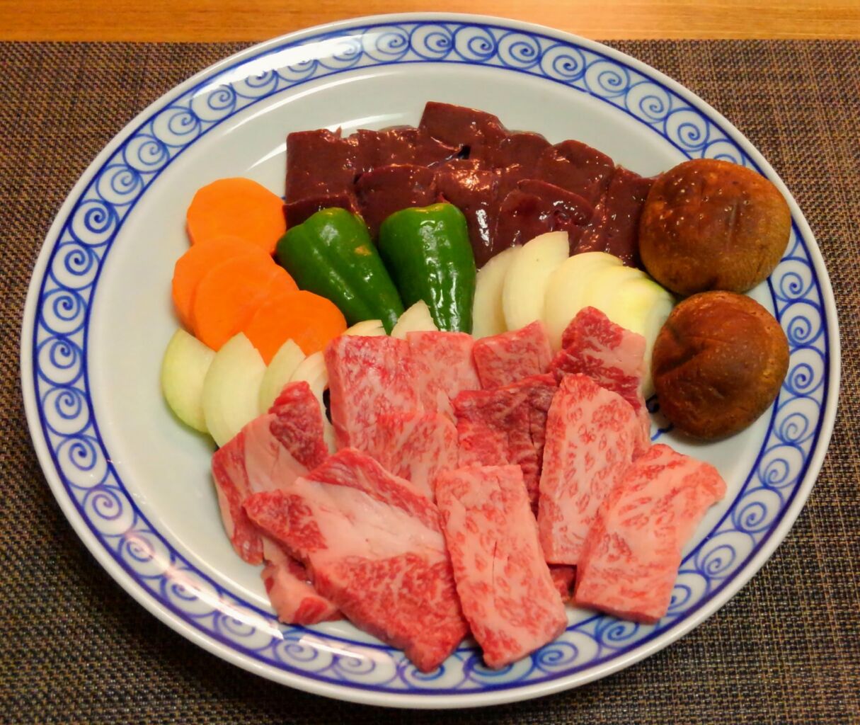 まったく野菜食べなかった 焼肉 水は方円の器に随う