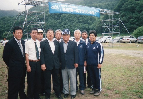11 藤原湖一周マラソン大会