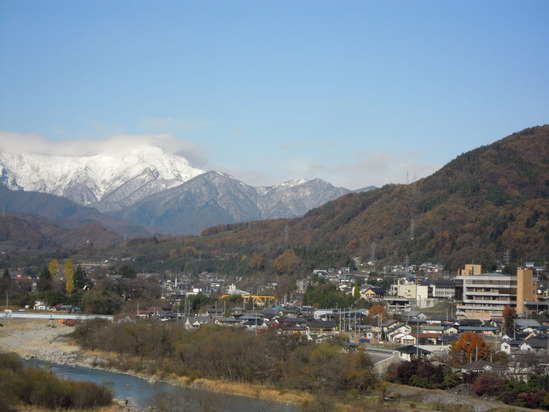 晩秋のみなかみ町
