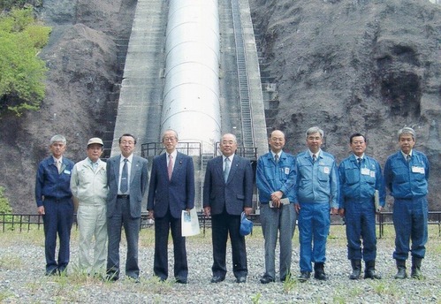 16 玉原道路開削現地視察
