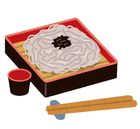いらすとや ざるそば 2015.12.29