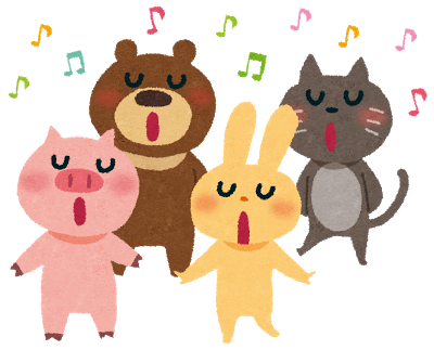 音楽動物合唱団イラスト20150124