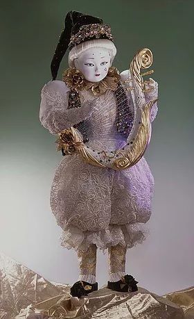 人気メーカー・ブランド 夢童由里子の世界展」道徳保育園から人形搬出 : 横井利明 置物