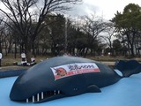 クジラ像