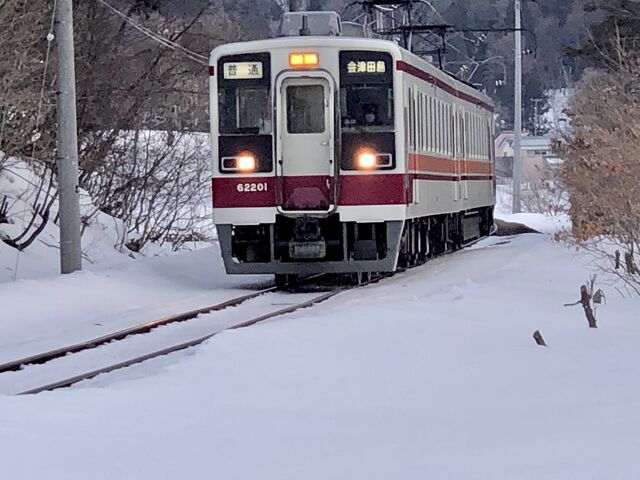 会津鉄道を走る東武6050系電車 : 南会津の輪！！
