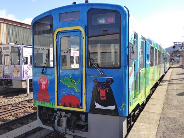 南会津の輪！！:ペイント列車お目見え - 南会津.COM Blog(ブログ)