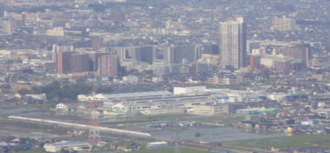 三上山から見た南びわ湖エリアa