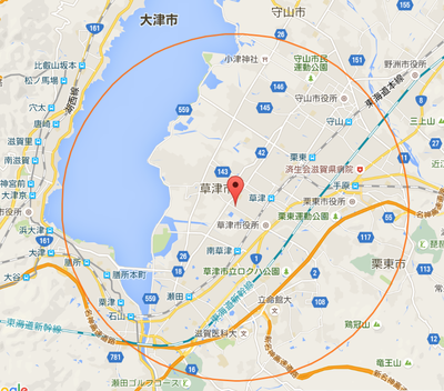 激安通りから半径7kmの範囲