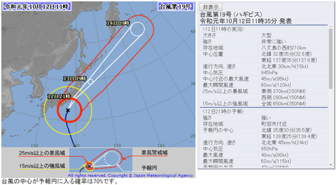 台風19号w