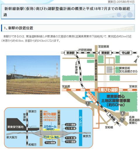 南びわ湖駅の跡地